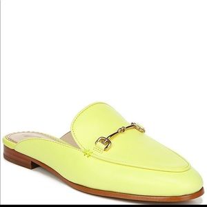 Sam Edelman Linnie Leather Slip-On Mules